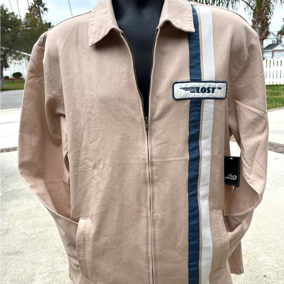 Racing Stripe Workman Gasoline Mechanic Jacket - Picture 9 of 13